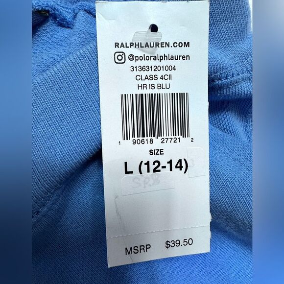 POLO RALPH LAUREN Joggers, GIRLS Size LARGE‎ 12-14 - Picture 13 of 13